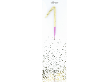 1 Bicolor 2-farbig gold pink Wondercandle® classic 