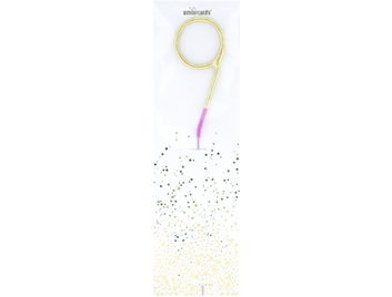 9 Bicolor 2-farbig gold pink Wondercandle® classic