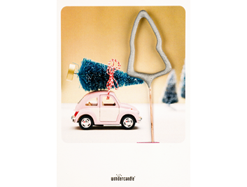 Pink car Tanne 370 Mini Wondercard®