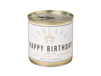 Cancake Champus Banderole Happy Birthday 486